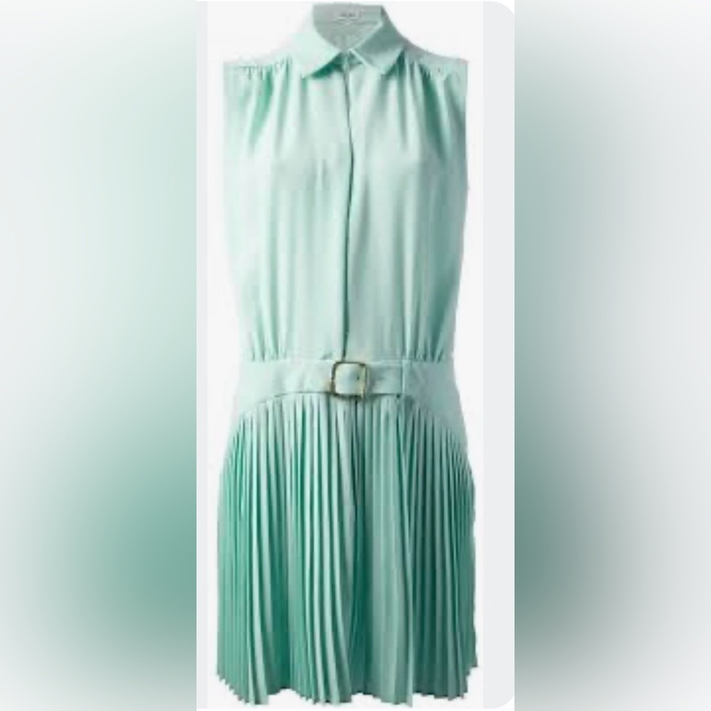 Kenzo Paris Pleated Shift Dress